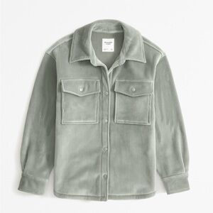 NWT Abercrombie Corduroy Shirt Jacket